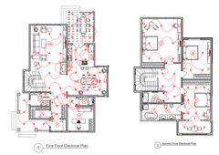 39’x49’ 3 Beds, 3 Baths Luxury Modern House Architectural Build Plans PDF.