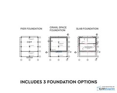 20′ x 24′ Budget Cabin Architectural Plans – PDF Download