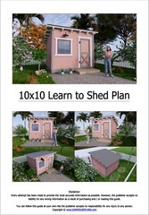 10×10 Learn to Shed Plan (PDF Plans and A4 Hard Copy)
