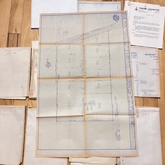 Various Blue Prints Residential Plot Sewer Site Plan Architect Road Improvement