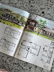 Vintage 1972 MCM Home Plans Design Catalog Blueprints Ranch Split-Level Houses