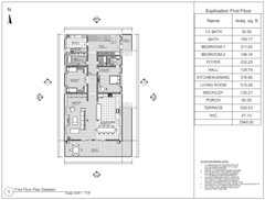 35’x65′ 4 Beds, 4 Bath Double A-Frame Architectural Build Plans PDF Download