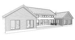 Mill Farm Loft House 4 Bed, 3.5 Bath Architectural Build Plans PDF Download