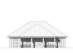 The Parkway House Design – 2,300 Square Feet construction plan 3 bed 2 bath (48′