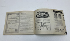 Vintage HOME PLANS BOOK Parade of Homes Mid Century Modern ranch house blueprint