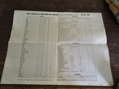 Vintage Corn Crib And Grainary Blue Prints Building Plan Republic Steel Corp Chi