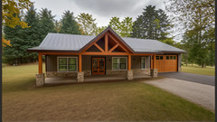 2,003 Sqft (Living) Modern Farm House with – 3 Bd, 2 Ba, 2 car ga and Office