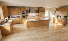 2,020 Sqft (Living) Modern Farm House with – 3 Bd, 2 Ba,
