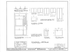 Frank Lloyd Wright’s Oscar Steffens House, Prairie Style home plans,