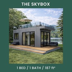 The Skybox Tiny House Blueprint Set (CAD File + Materials List)