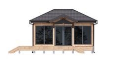 25×18 Backyard Office / Bar / Tiny House Architectural Build Plans PDF Download