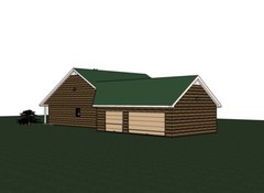 Beth_1466G-2 log covered house 3 bed rm. / 2 bath ,3 car garage PDF