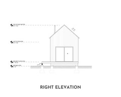 Modern Cabin House, 12’ x 20’, 240 Sq Ft, Tiny House, Architectural Plans