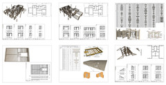 100’x54’ 4-Beds 4-Baths Charming A-Frame Architectural Build Plans PDF Download