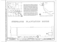 Country Style Southern Plantation home, brick-wood design, porch printed plans