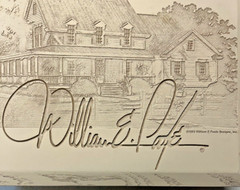 Fypon William E Poole Catalog Storage Box Wood Look Composite Engraved