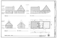 Poplar Forest by Thomas Jefferson, octagon Colonial country house detailed plans