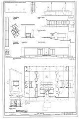 Mid-century modern home design, Lee House, architectural house plans, 4 bedrooms