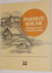 VTG 1980s PPG PASSIVE SOLAR DESIGN & CONSTRUCTION BOOK FOR PROFESSIONAL BUILDERS