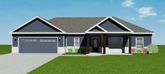 1774 sq.ft., 4 Bedroom, 2 Bath, 2-car garage – Craftsman Home / House Plan