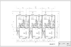 Full Set of Condominium / Triplex building plans 1,379 sq ft