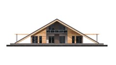 100’x56’ 4-Bedrooms, 4-Bathrooms Charming A-Frame Architectural Build Plans PDF