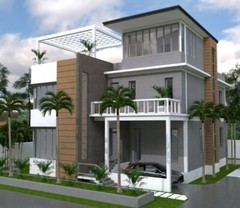 Custom Home Plan 12×14 Meter 40×48 Feet 3 Beds 4 Baths Terrace (A4 Hard Copy)