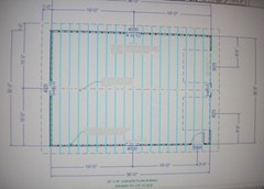 PERMIT READY 30′ X 36′ GARAGE PLAN DRAWN TO SCALE BLUEPRINTS AND MATERIALS LIST