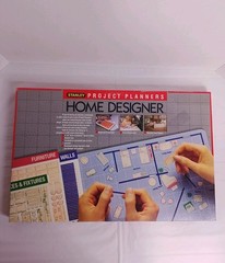 Vintage 1988 Stanley Project Planners Home Designer Kit Layout 1/4 Scale 90-360