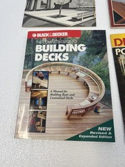 Deck Building Plans Guides Lot DIY Home Improvement Porches Patios Ortho Books