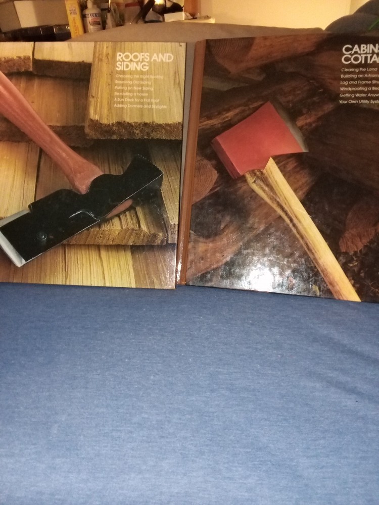 Vintage Time-Life Home Repair & Improvement Set – Roofs & Siding / Cabins &…