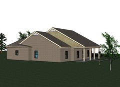 Abbigale 2161G 5 ALL BRICK home, house plan 4 beds, 2.5 baths PDF