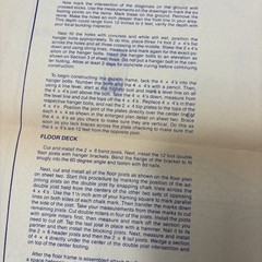 Better Homes & Gardens Project Plan No 50608 1986 Blue Prints For Gazebo