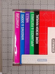 Vintage 1988 Stanley Project Planners Home Designer Kit Layout 1/4 Scale 90-360