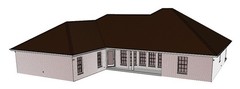 Architectural PLANS ADA Handicap Accessible 3BR Study 2B Home 2302 SF HVAC Sp