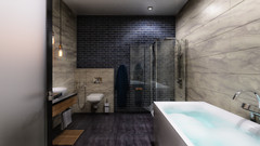 Long House 4 Bed, 3 Bathroom, CAD Blueprints Metric