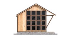 20’x25’ Cozy 2-Story Tiny House Cabin DIY Architectural Build Plans PDF Download