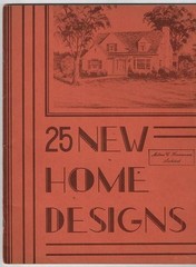 Architects, Home designs, trade catalogs, architects, Milton C. Hermann, houses