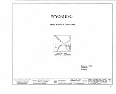 Traditional Dutch Colonial farmhouse, wide porch, printed architectural plans