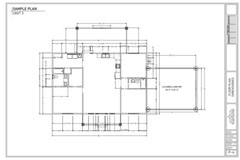 Custom 1 Bedroom 1 Bath 2 Story Garage/Workshop House Plans 784 sqft Plan #2193