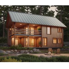 Modern House Plan, American Style House, Barndominium House, Farm House- G118