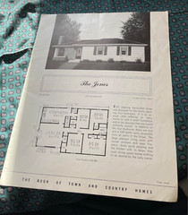Book Town Country Homes 1950s The Leighton 952-250 Jones 568-485 Floor Plans