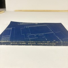 Vintage USDA Wood-Frame House Construction Handbook No. 73 | Blueprint Cover