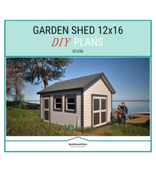 Lot of 14 Garden Shed & Backyard Office DIY Plans and Build Guide | DIY Instruct