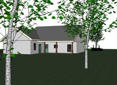 Blanche_1415G-3 siding, 3 bed / 2 bath , 2 car garage, future upstairs, PDF