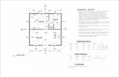 20’x20′ ADU Building Plans with Architectural, Elect,, Plumbing, and HVAC Design