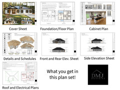 Modern Farmhouse House Plan | 4 Bedroom | 2.5 Bath | 1,691 Sq Ft