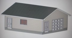 PERMIT READY 20′ x 24′ GARAGE PLAN DRAWN TO SCALE BLUEPRINTS AND MATERIALS LIST