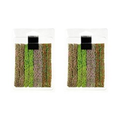 Plastic Model Bushes Shrub Strips for Architecture Dioramas and Mini Garden