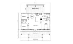Cozy Cedar Springs Custom House Design – Modern Ranch Farmhouse 1200 Square Feet